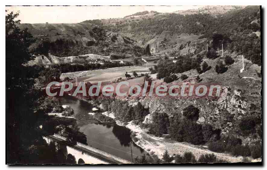 CPA Prades Le Viaduc et la Vallee de l'Allier