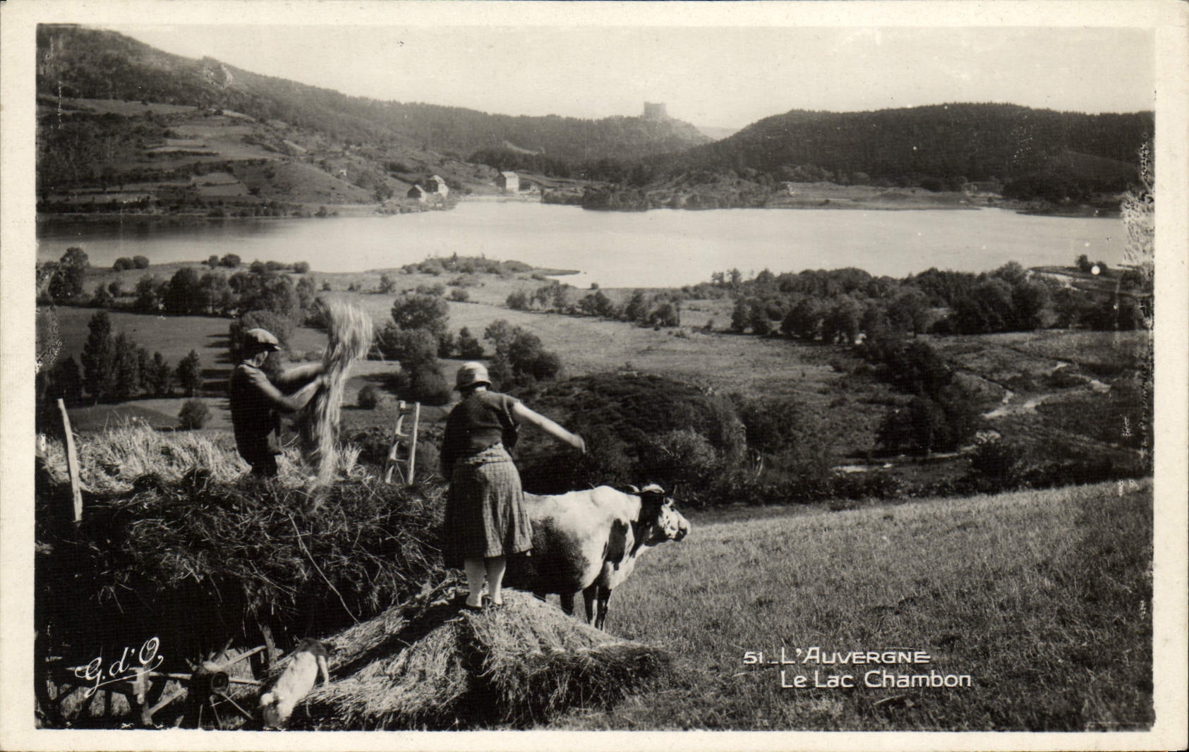 CPA L'Auvergne Le Lac Chambon