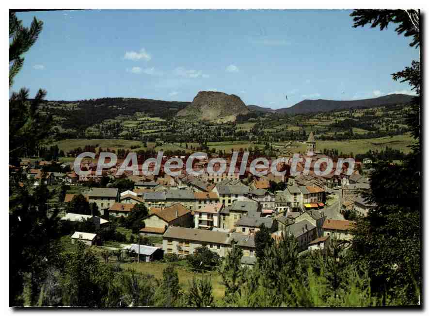 CPSM Saint Julien Chapteuil Vue Generale et le Suc de Monac