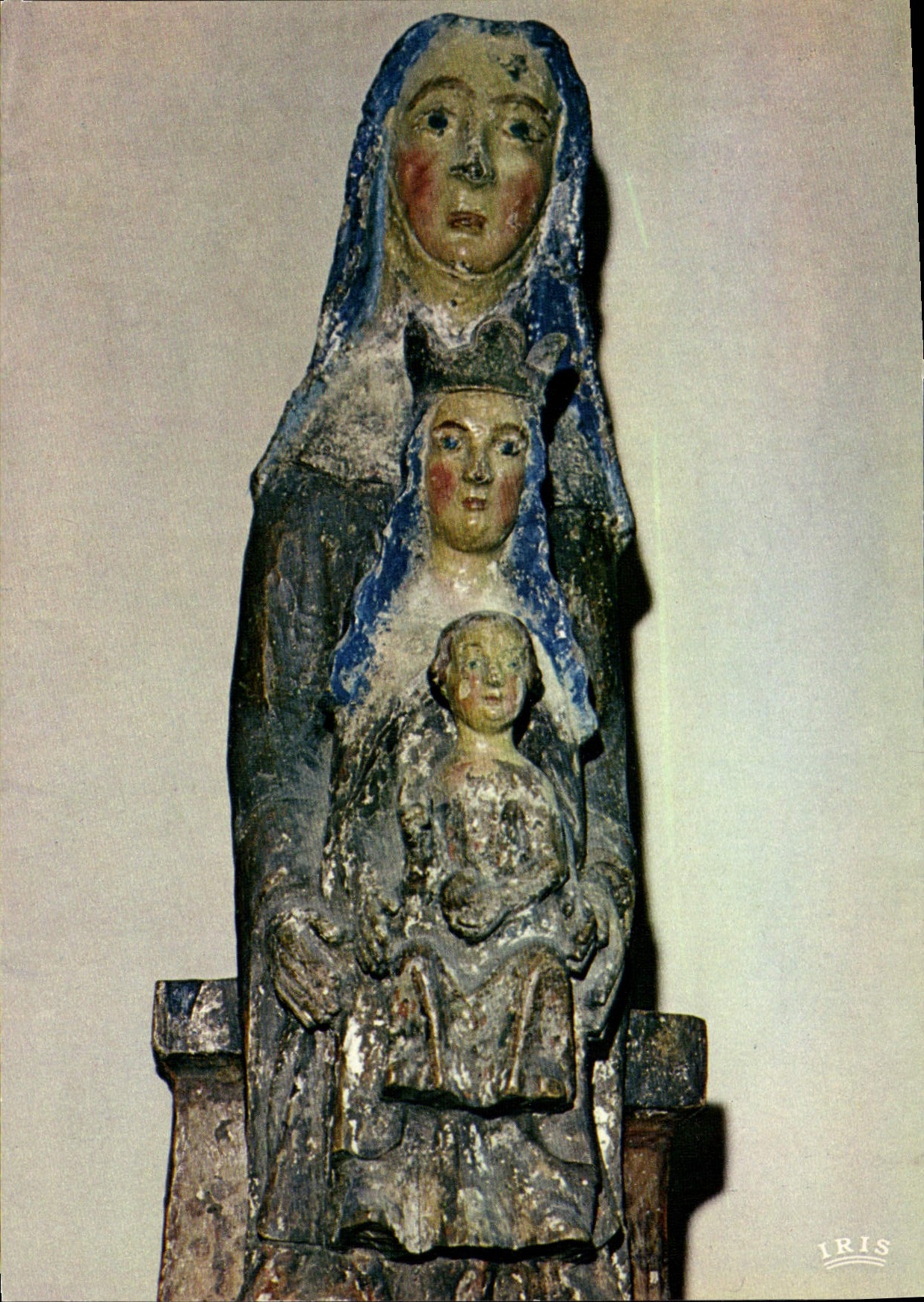 Sainte-Anne avec l'Enfant — église de Polignac — éditeur IRIS