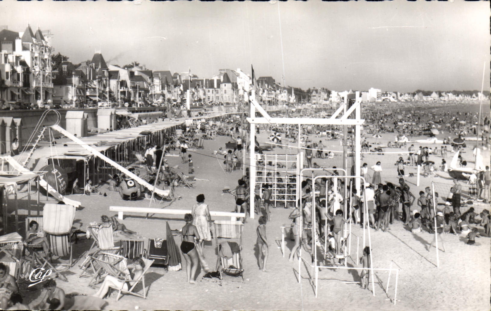 CPA La Baule La Plage vers Pornichet
