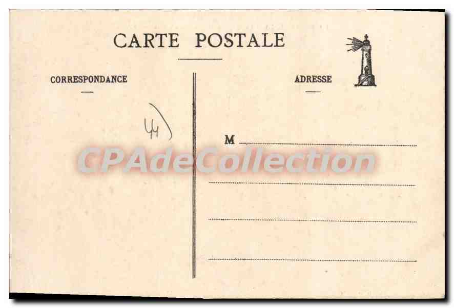 CPA La Baule Le Quai partie centrale Vue de l'Estacade — Rückseite