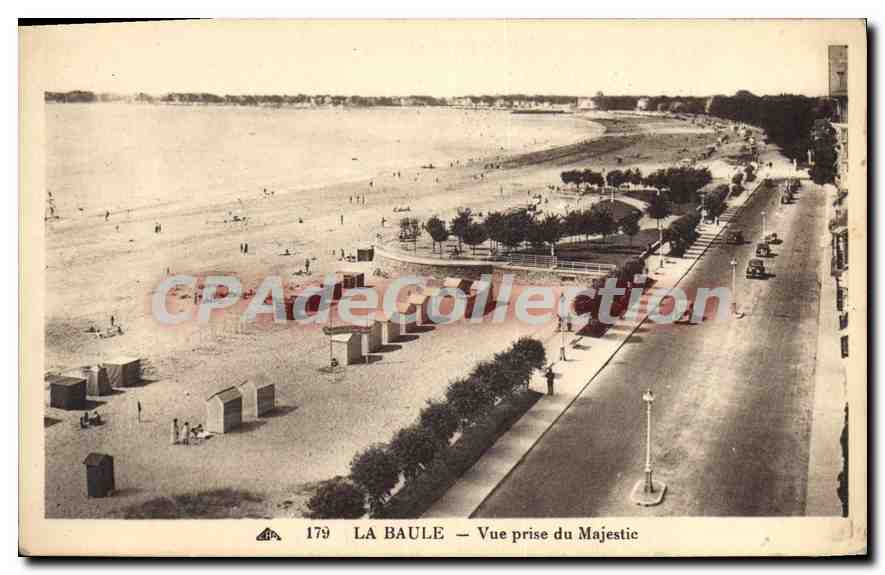 CPA La Baule Vue prise du Majestic