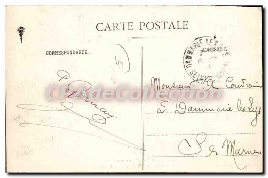 CPA La Baule La Plage — Rückseite