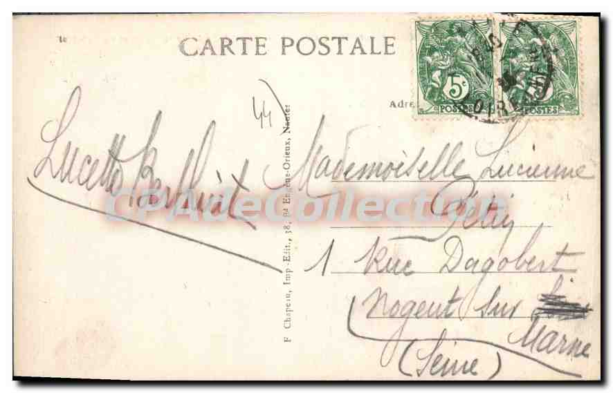 CPA La Baule Sur Mer Vue Generale de la Plage et du Remblai — Rückseite