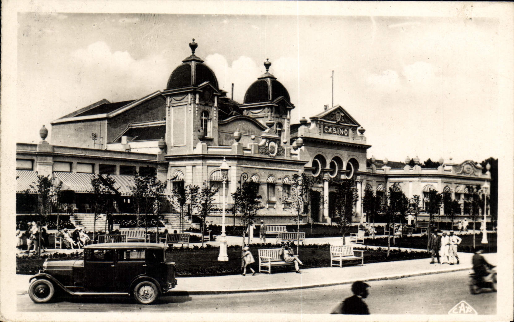 CPA La Baule Le Casino Automobile