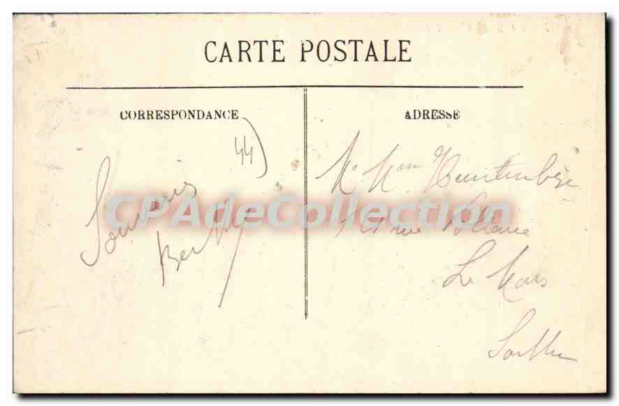 CPA La Baule L'Hotel Royal — Rückseite