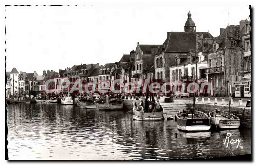 CPA Le Croisic Le Quai d'Aiguillon et le Port