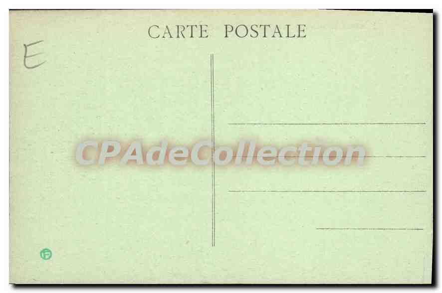 CPA Maison de St joseph Nantes Entree Cour d'honneur — Rückseite