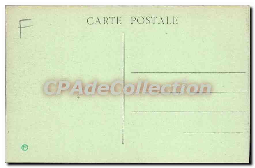 CPA Maison de St joseph Nantes Une Cour interieure aile droite — Rückseite