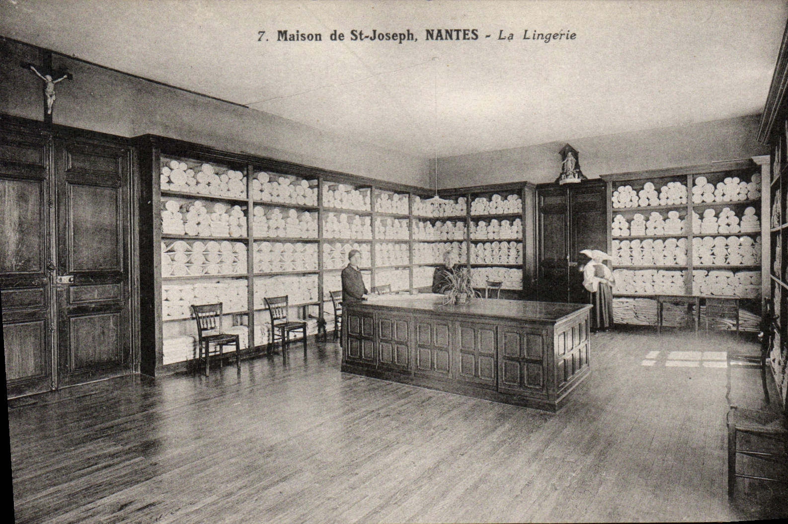 CPA Maison de St joseph Nantes La Lingerie