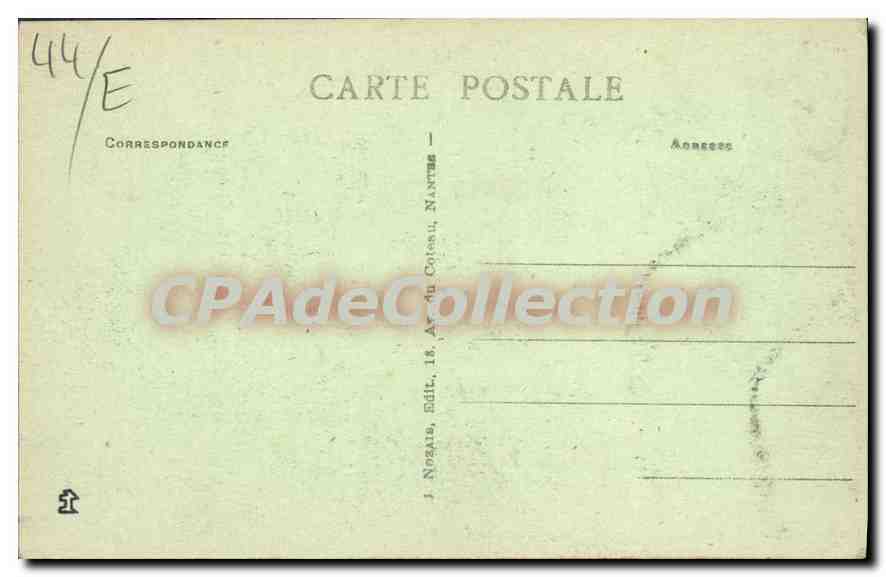 CPA La mi Careme de Nantes 1929 Retour d'age Enfin j'ai mon ha Hue — Rückseite