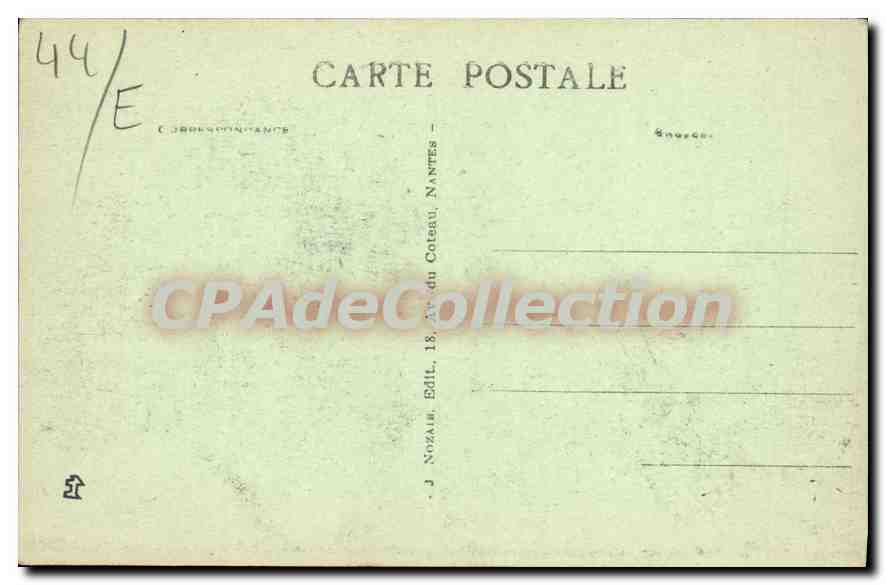 CPA La Mi Careme de Nantes 1929 Le Printemps Vainqueur de l'Hiver — Rückseite