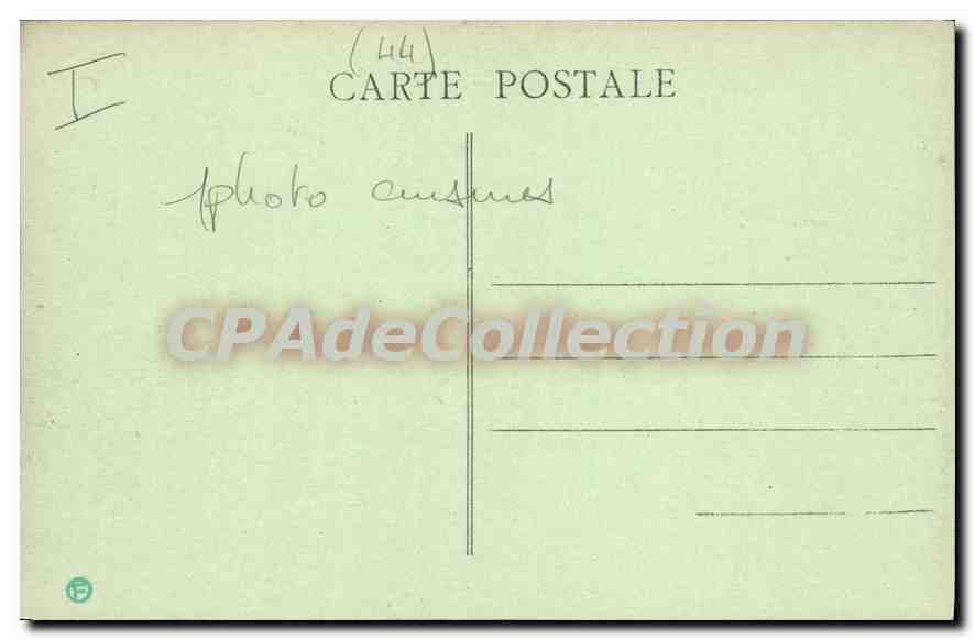CPA Maison de St Joseph Nantes La Cuisine — Rückseite