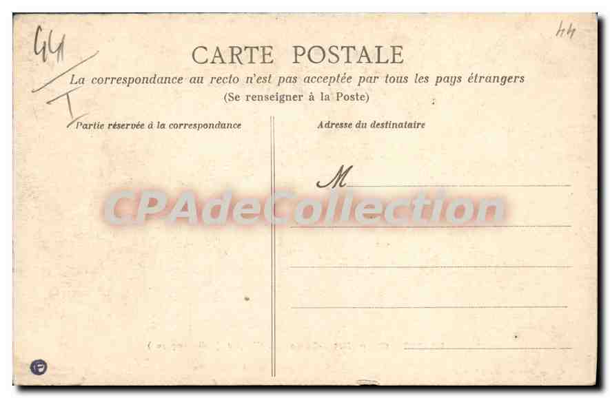 NANTES - Éuvre Notre-Dame - 7. Éuvre du jeudi (campagne) — Édition Artaud-Nozais, Nantes — Achterkant