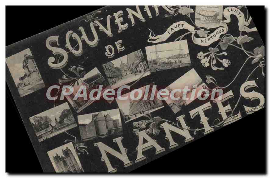 CPA Souvenir De Nantes