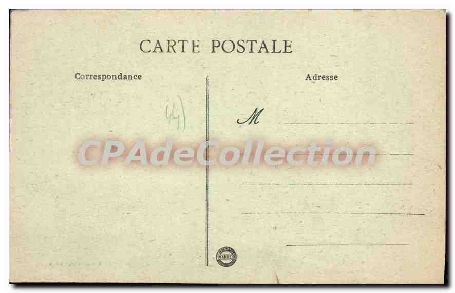 CPA Souvenir De Nantes — Verso