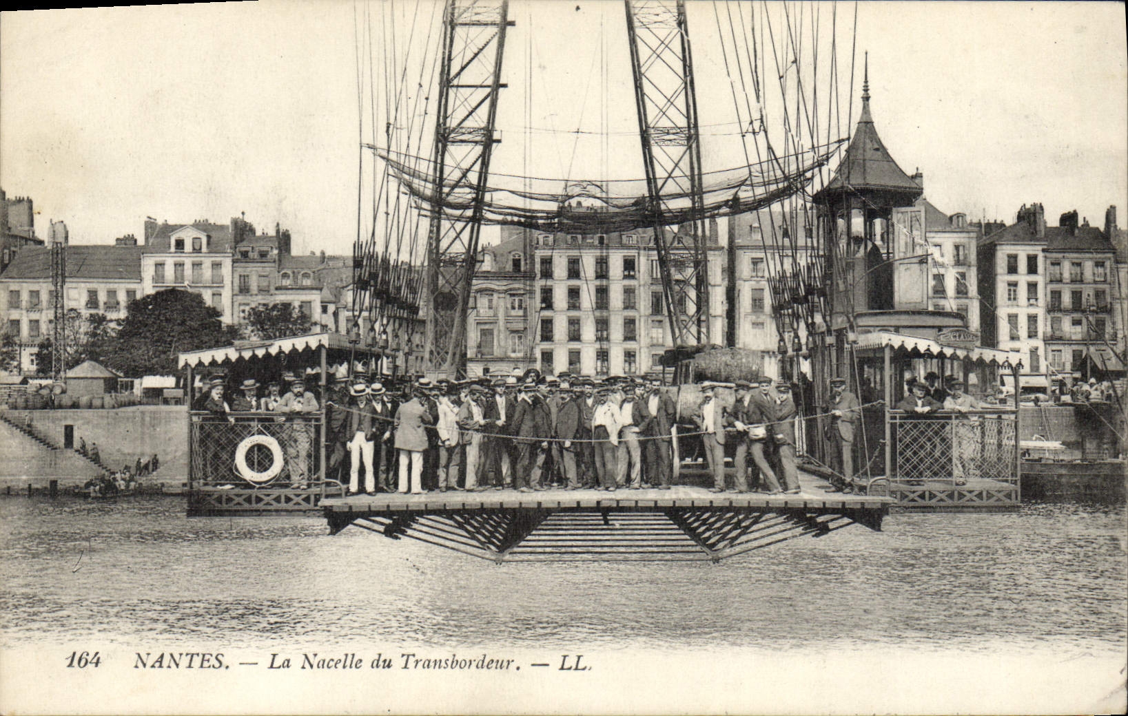 CPA Nantes La Nacelle du Transbordeur