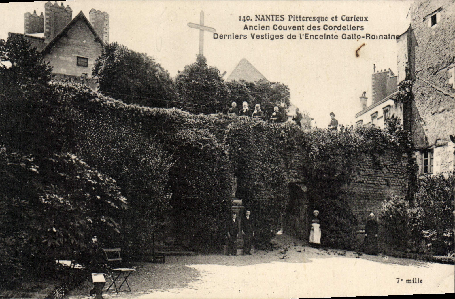 CPA Nantes Pitteresque et Curieux Ancien Couvent des Cordellers 
