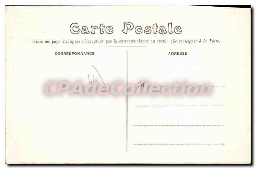 CPA Vieux Nantes Rue de la Poissonnerie Cote du Quai — Rückseite