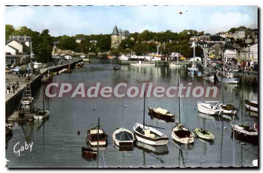 CPA Pornic Vue Generale du Port