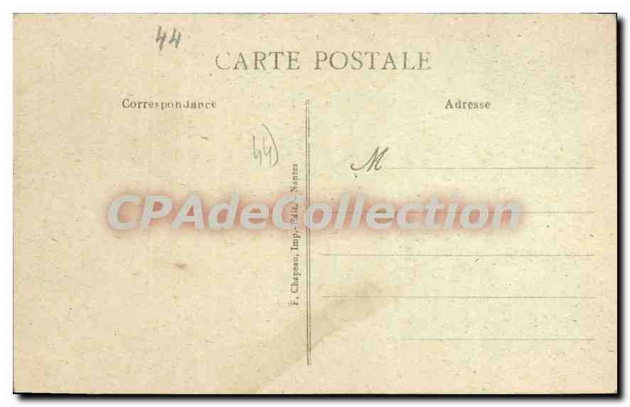 CPA Pornichet Family Hotel pris de la Plage — Rückseite