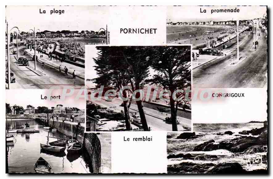 CPA Pornichet La Plage La Promenade