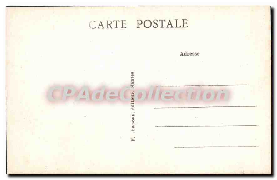CPA Pornichet La Cote à Congrigoux — Rückseite