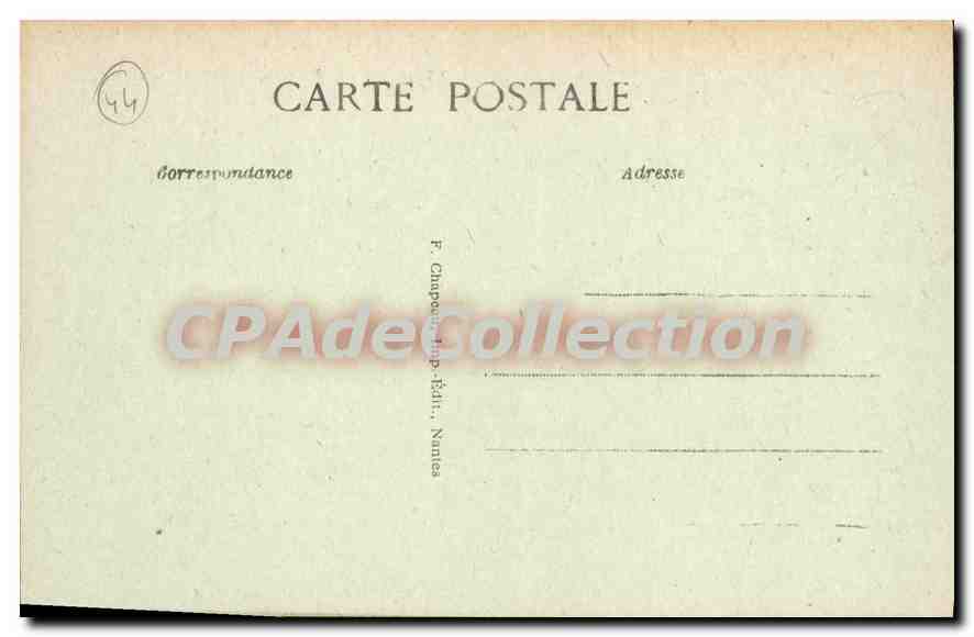 CPA Pornichet Vue Generale de la Plage prise du Kursaal — Rückseite