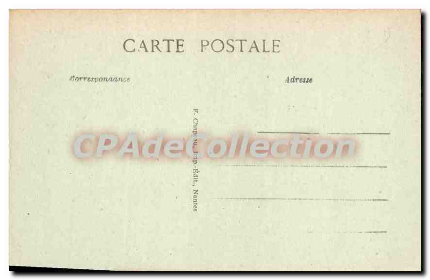 CPA Pornichet Vue Generale de La Plage — Rückseite