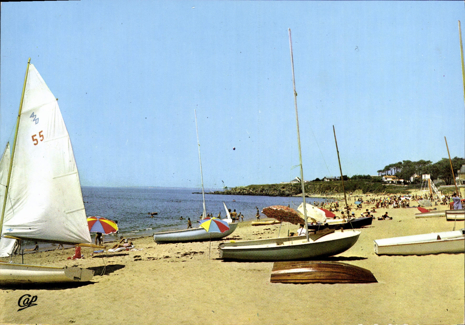 CPSM Sainte Marguerite De Pornichet école de voile