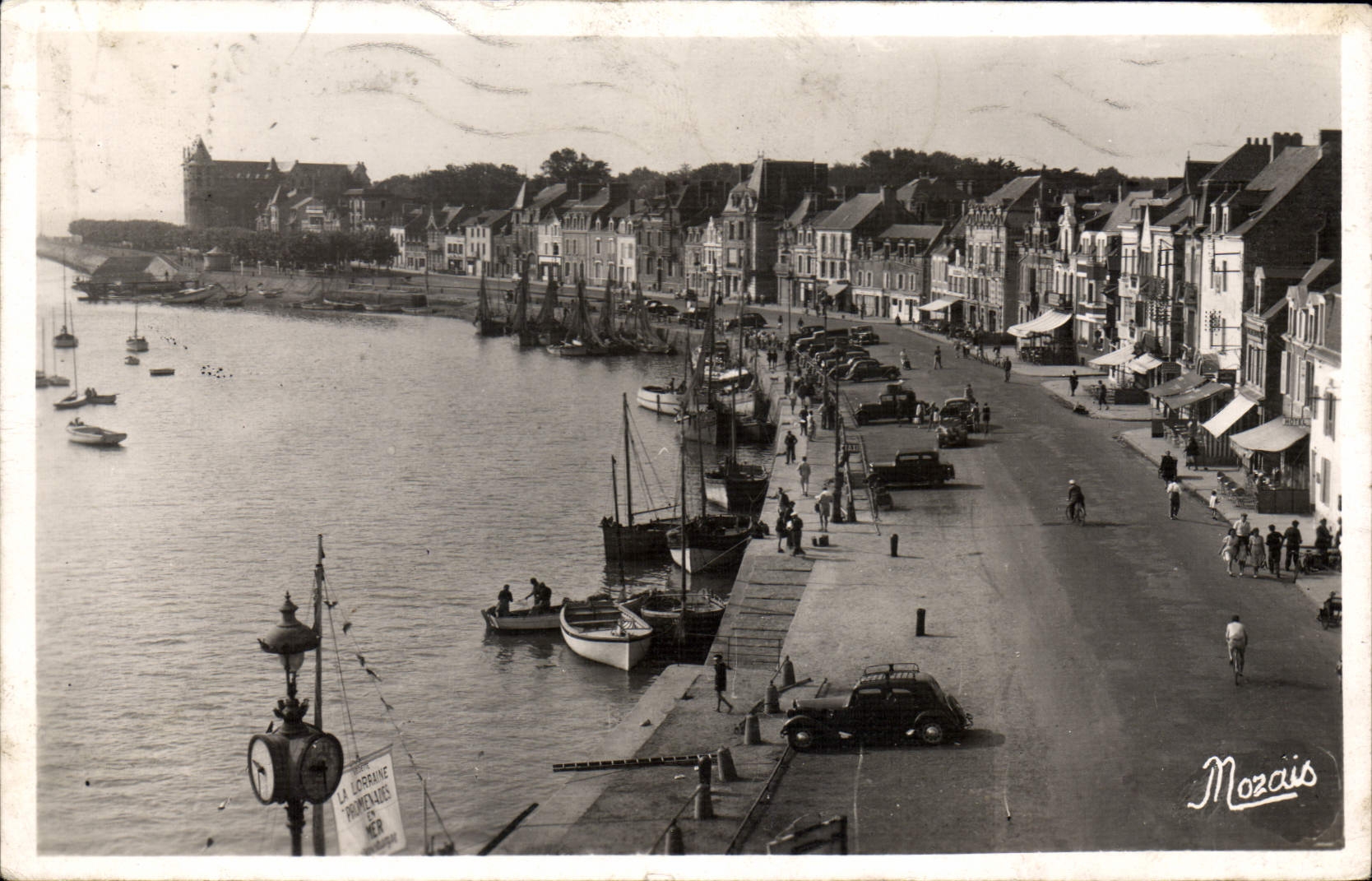 CPA LE POULIGUEN Vue Generale Du Port