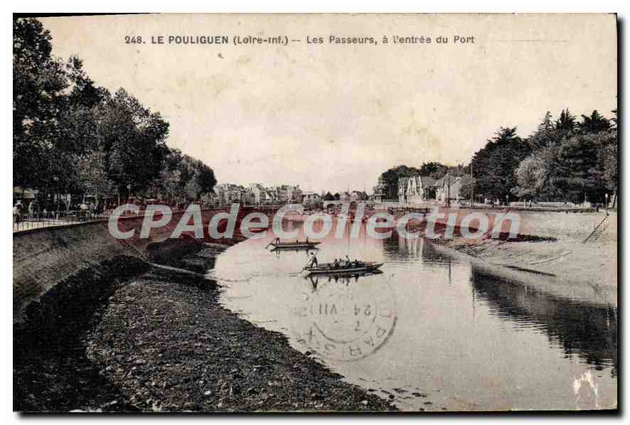 CPA Le Pouliguen Les Passeurs