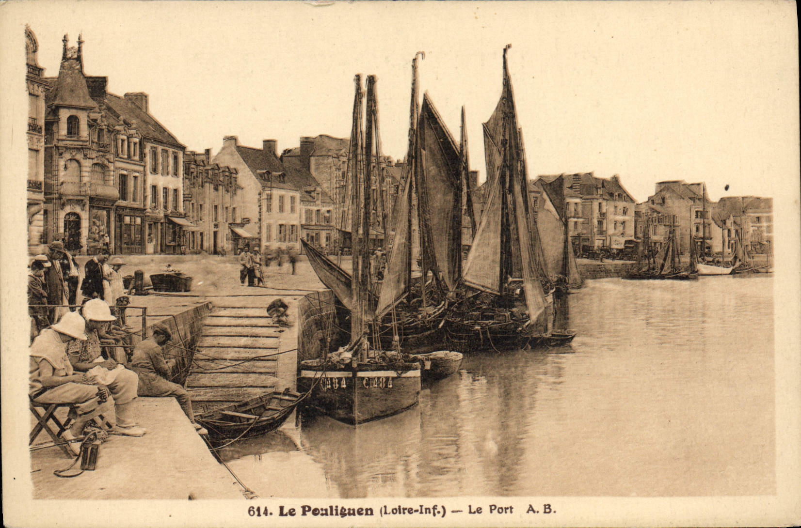 CPA Le Pouliguen Le Port