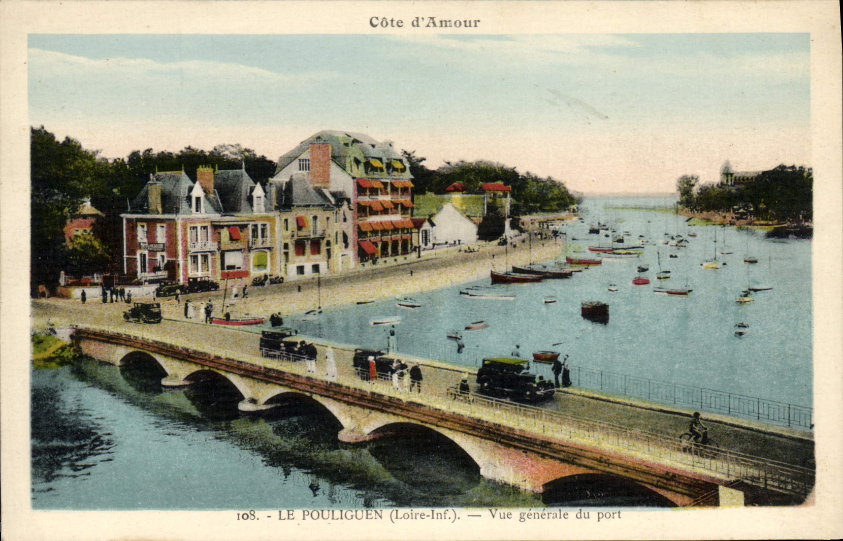 CPA Le Pouliguen Vue Generale Du Port