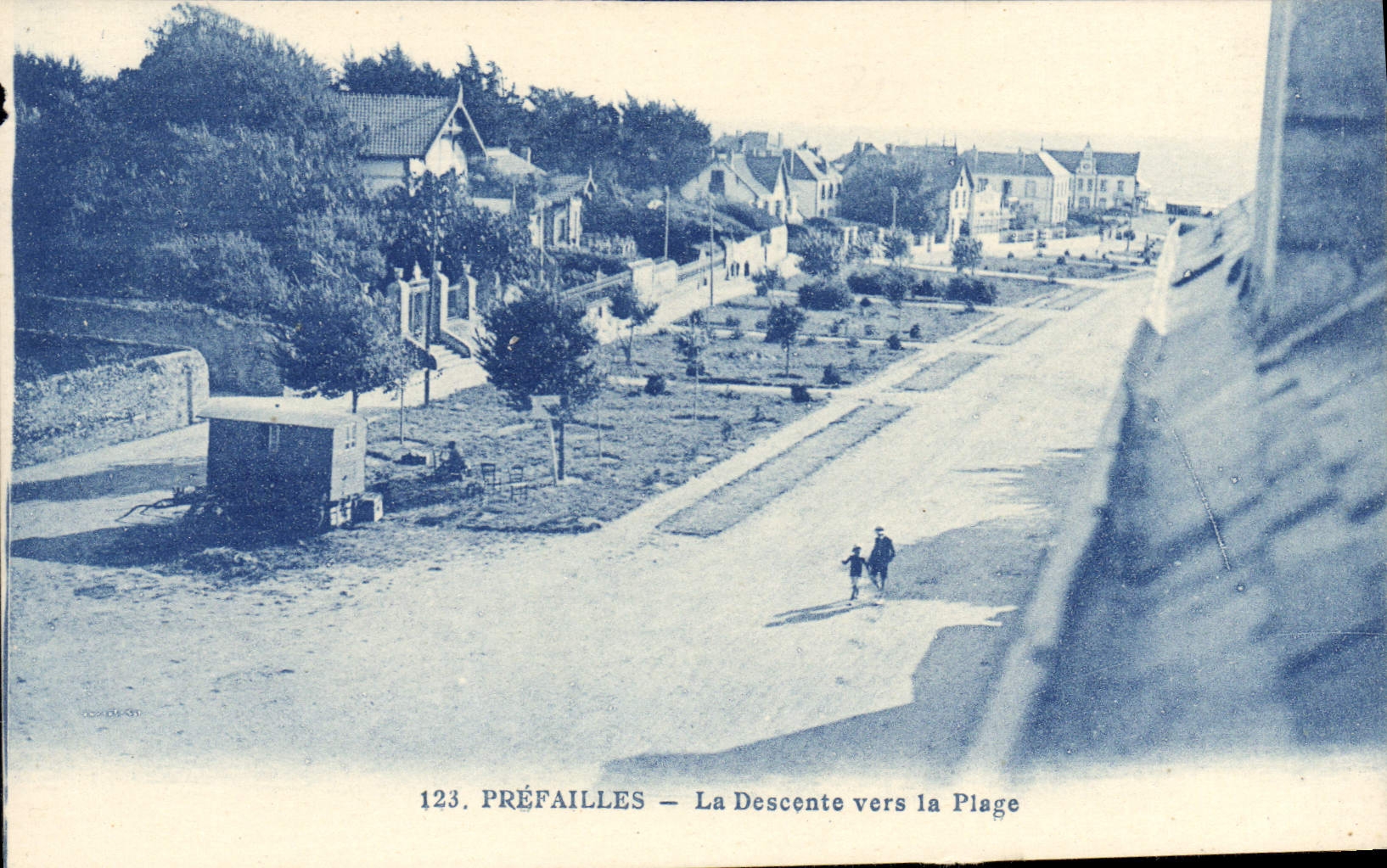 CPA Prefailles La Descente Vers La Plage