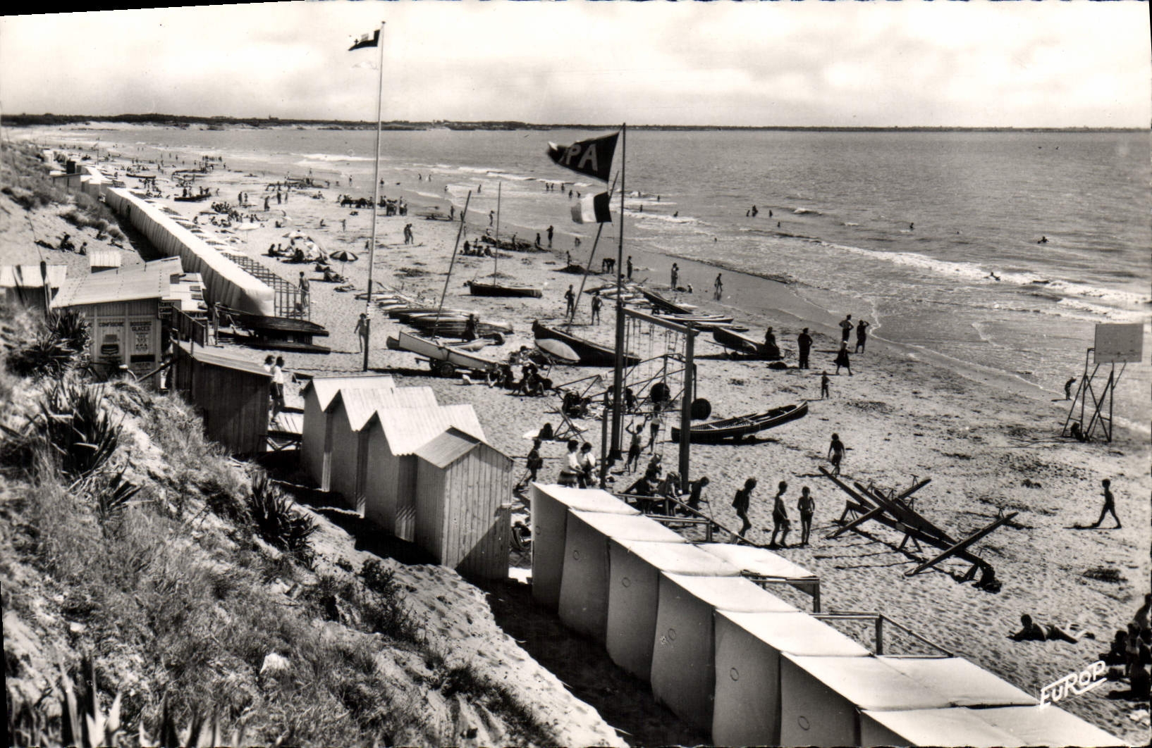 CPA St Brevin I'Ocean La Plage Devant Le Casino