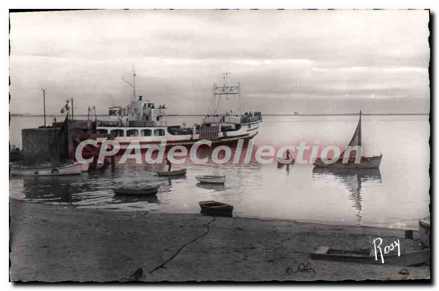 CPA Saint Brevin Depart Du Bac Pour Saint Nazaire