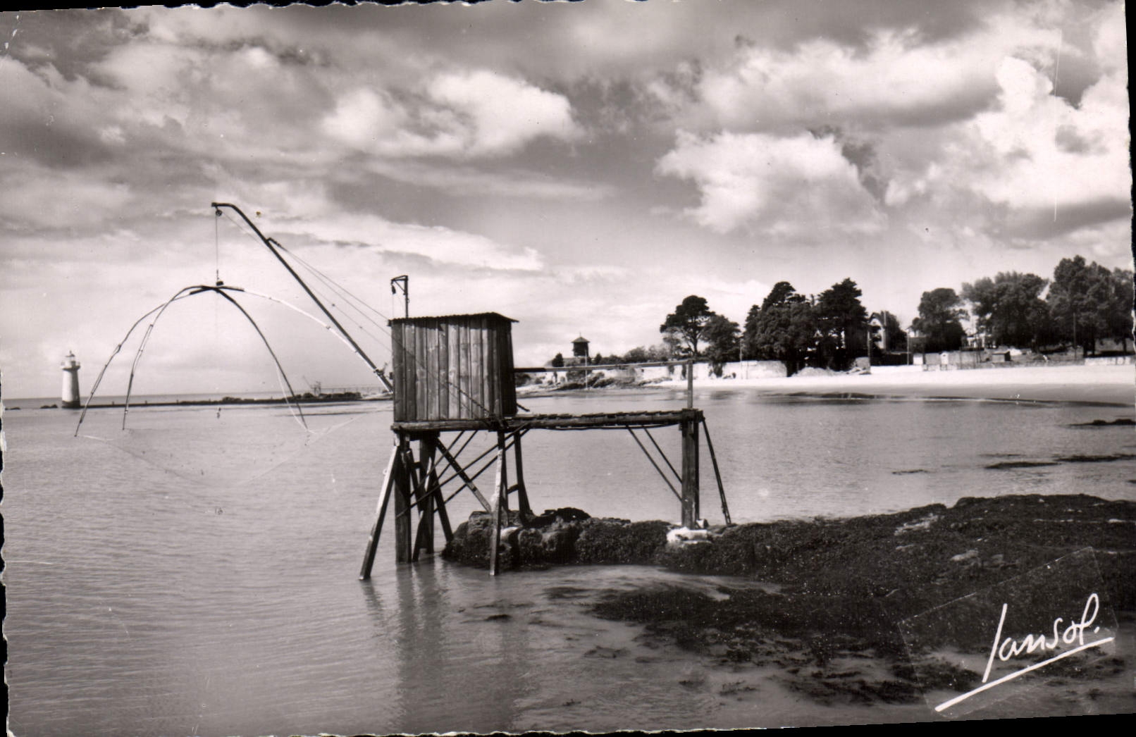 CPA Saint Nazaire La Plage De Villès-Martin