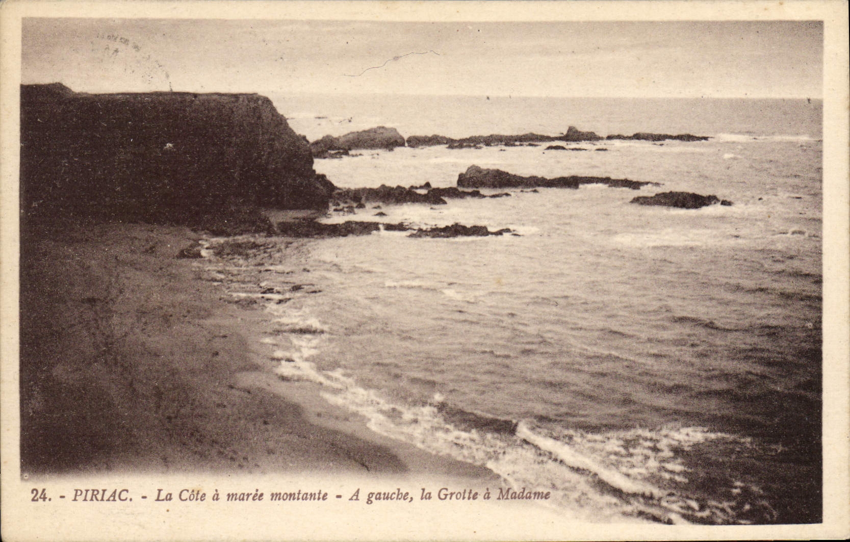CPA Piriac La Cote A Maree montante