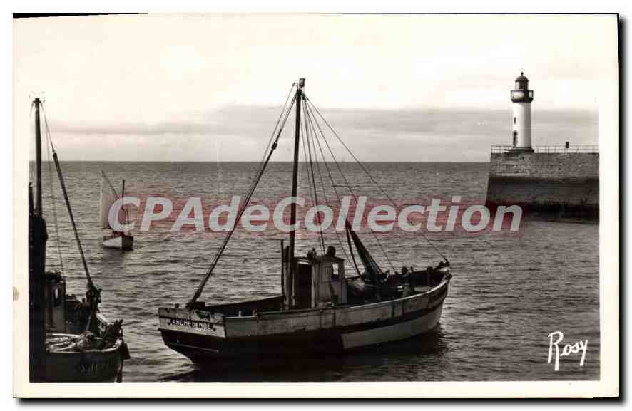 CPA La Turballe retour De Peche