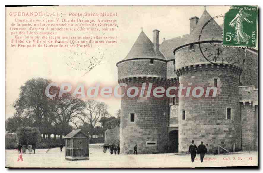 CPA Guerande Porte Saint Michel