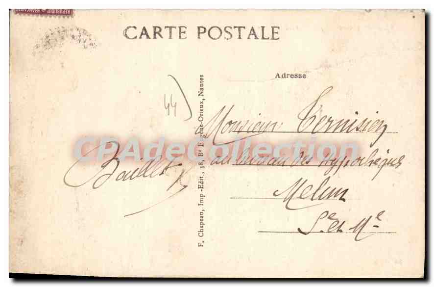CPA Batz Marals Salants Mulons De Sel — Verso