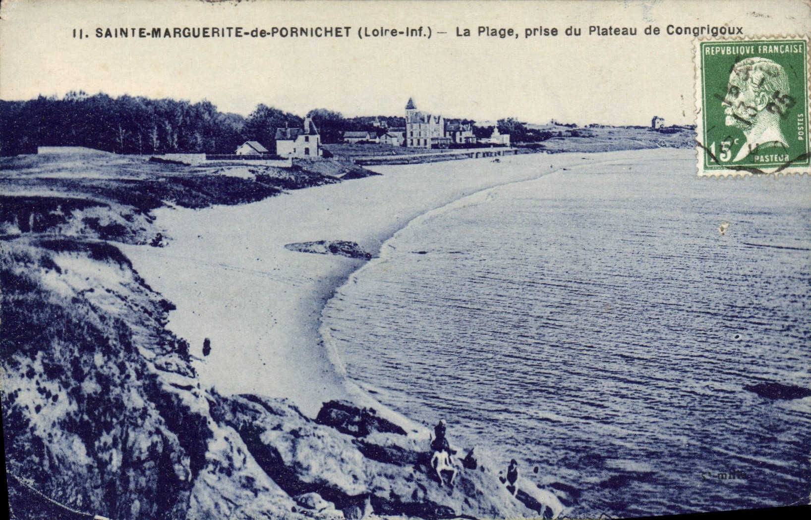 CPA Saint Marguerite De Pornichet La Plage