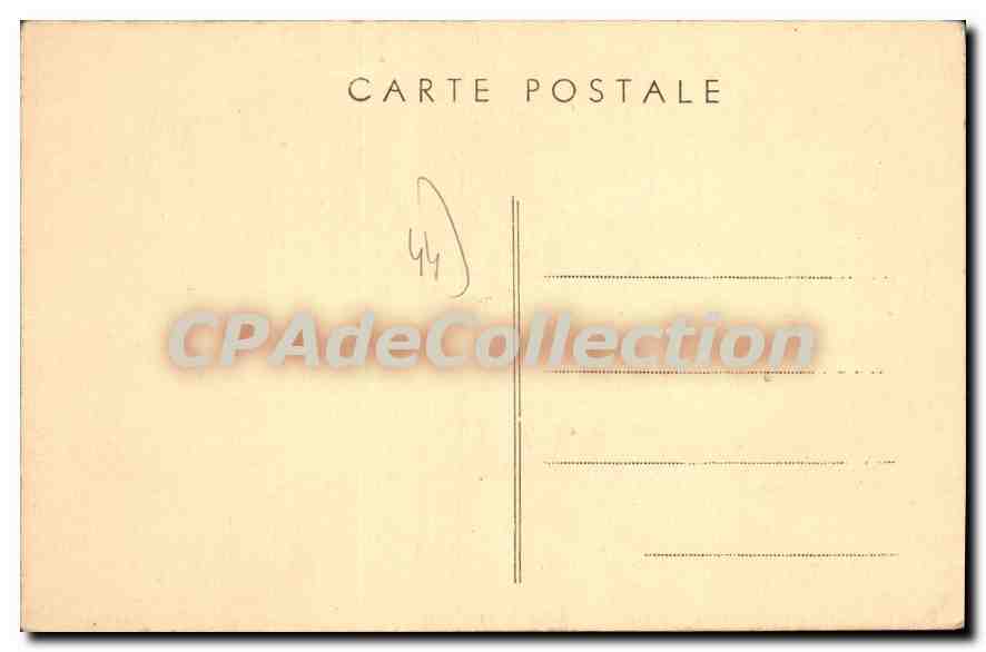 CPA Les Moutiers en Retz Allee De Pins — Rückseite