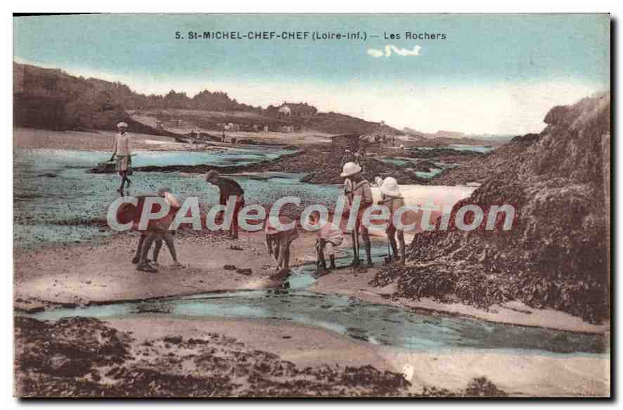 CPA Saint Michel Chef Chef Les rochers
