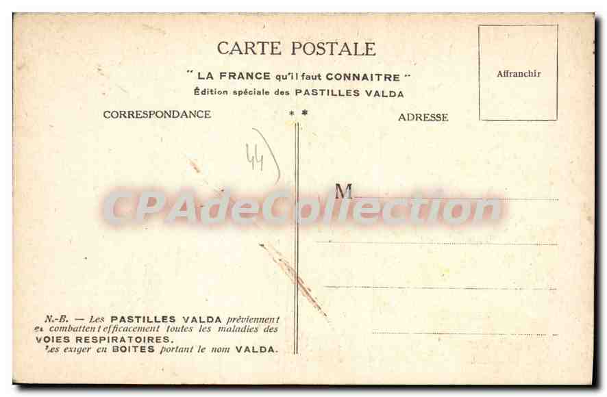CPA Nantes Loire — Verso