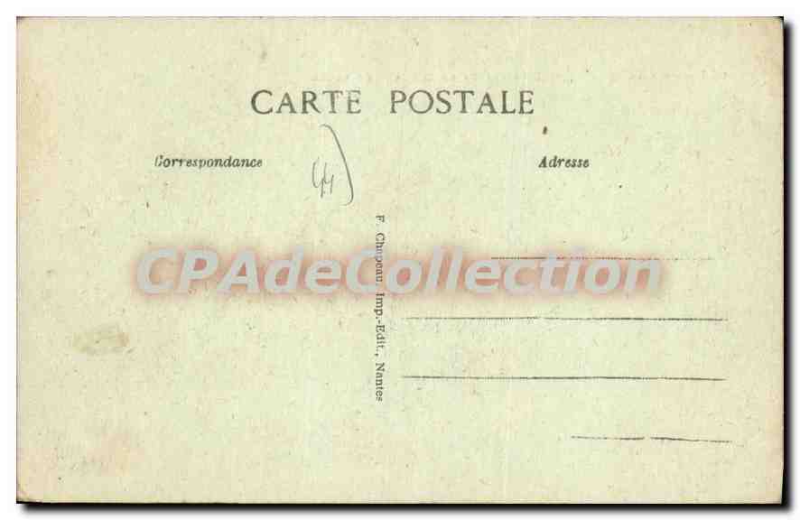 CPA Basse Goulaine La Riviere Vers La Loire — Back