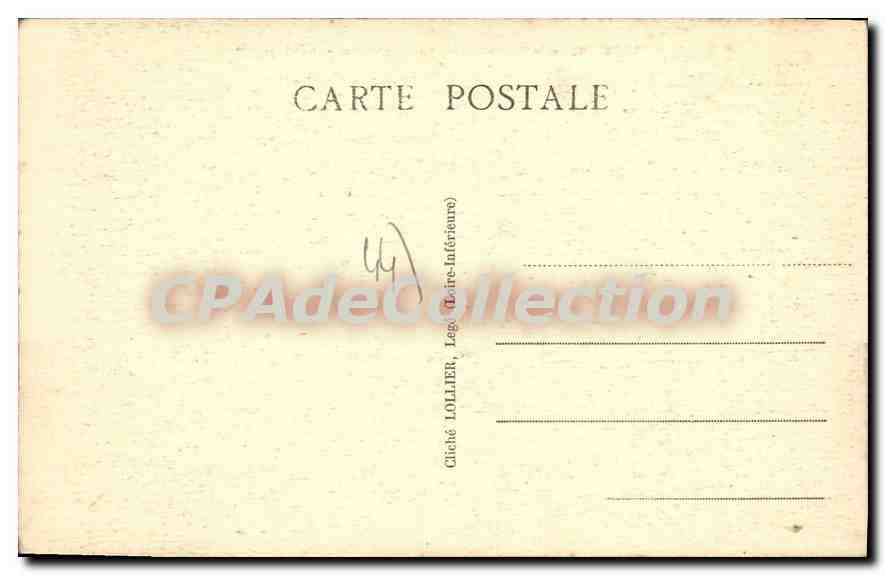 CPA Lege Le Seminaire — Back