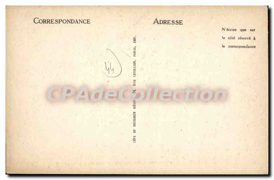 CPA Piriac Vue Generale Du Bourg Et Les Quais — Rückseite